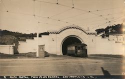 South Portal, Twin Peaks Tunnel Postcard