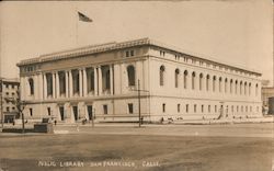 Public Library Postcard