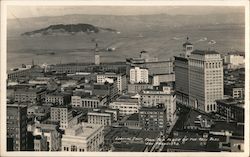Looking East From Top Floor of the Russ Building Postcard