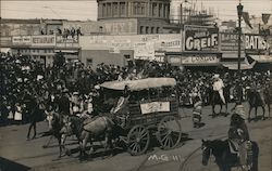 Parade Scene, Native Americans Postcard
