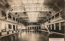 Lurline Ocean Water Baths Postcard