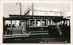 California Street Cable Car Postcard