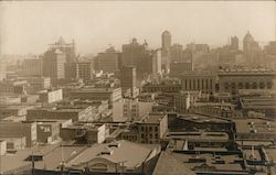 Panorama of City Postcard