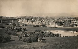 Mission Park from 20th Street Postcard