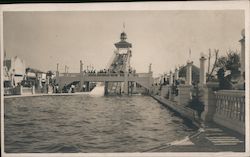 View of Lagoon, The Chutes Postcard