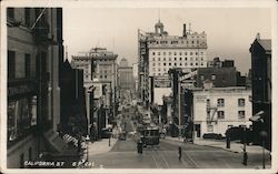 California Street Postcard