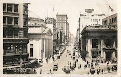 Grant Avenue and Market Street Postcard