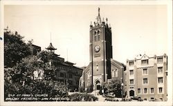 Old Saint Mary's Church Postcard