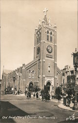 Old Saint Mary's Church San Francisco, CA Pictorial Postcard Postcard Postcard