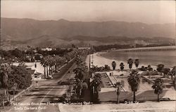 W. Cabrillo Blvd. and Municipal Swimming Pool Postcard