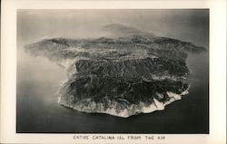 Entire Island From The Air Postcard