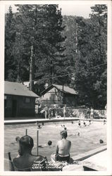 The Swimming Pool, Snow Crest Resort Postcard