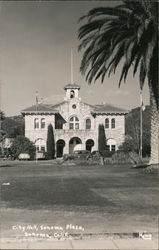 City Hall, Sonoma Plaza Postcard