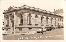 City Library Vallejo, CA Postcard Postcard Postcard