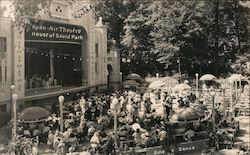 Open Air Theatre, House of David Park Dine & Dance Postcard