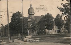 High School Boyne City, MI Postcard Postcard Postcard