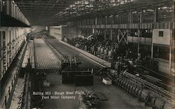 Rolling Mill - Rouge Steel Plant, Ford Motor Company Postcard