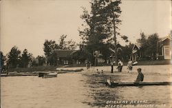 Geigler's Resort, Otsego Lake Postcard