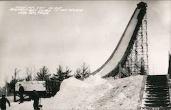 Pine Mountain Ski-Slide Iron Mountain, MI Postcard Postcard Postcard