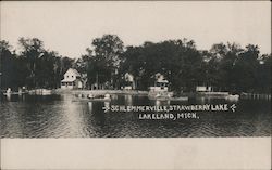 Schlemmerville, Strawberry Lake Postcard
