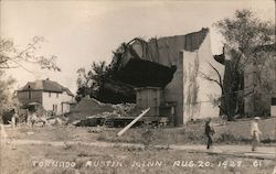 Tornado - August 20, 1928 Austin, MN Postcard Postcard Postcard