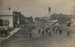 Parade Scene Elgin, MN Postcard Postcard Postcard