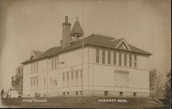 High School Harmony, MN Postcard Postcard Postcard