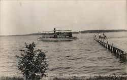 Boat Landing, Hotel Edgewood, Lake Minnetonka Shorewood, MN Postcard Postcard Postcard