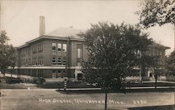 High School, Rochester, Minn. Minnesota Postcard Postcard Postcard