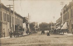Street Scene Postcard