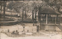 View in Eldorado Springs Park Postcard