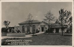 Community Chapel, D.W. Newcomer's Sons Postcard