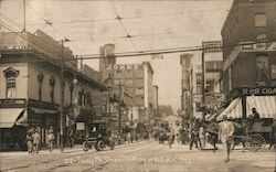 Twelfth Street looking West Postcard