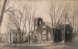 New M.E. Church and Parsonage Lebanon, MO Manchester Foto Postcard Postcard Postcard