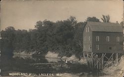 Woodland Mill Laclede, MO Postcard Postcard Postcard