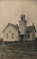 Cumberland Presbyterian Church Lock Springs, MO Photo by Monen Postcard Postcard Postcard