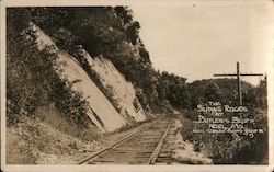 The Sliding Rocks at Butler's Bluff Noel, MO Postcard Postcard Postcard