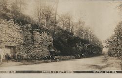 Spring on Cliff Drive Postcard