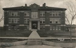 Main Building, Nebraska School of Agriculture Postcard