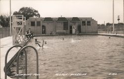Swimming Pool Postcard