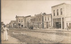 Street Scene Postcard
