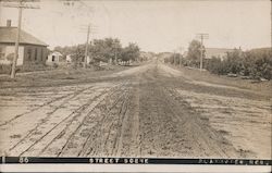 Street Scene Postcard