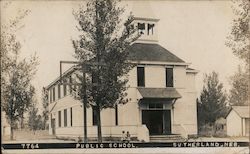 Public School Postcard