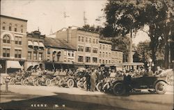 Automobiles of Keene Postcard