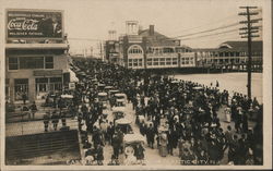 Easter Sunday Parade Postcard