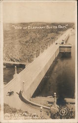 View of Elephant Butte Dam Truth or Consequences, NM Postcard Postcard 