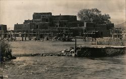 Taos Pueblo Postcard