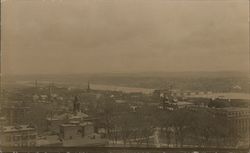 Panorama of City Postcard