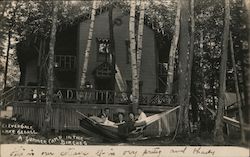 Cleverdale Lake George, A Summer Camp in the Birches Postcard
