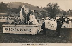 Central New York Fair Parade Float Oneonta, NY Postcard Postcard Postcard